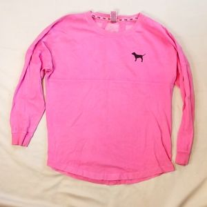 Vintage pink shirt size large women's